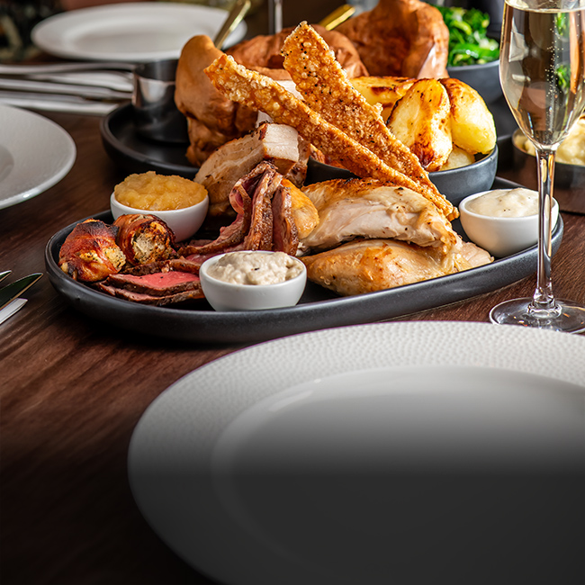 Sunday menu at The Old Bull & Bush
