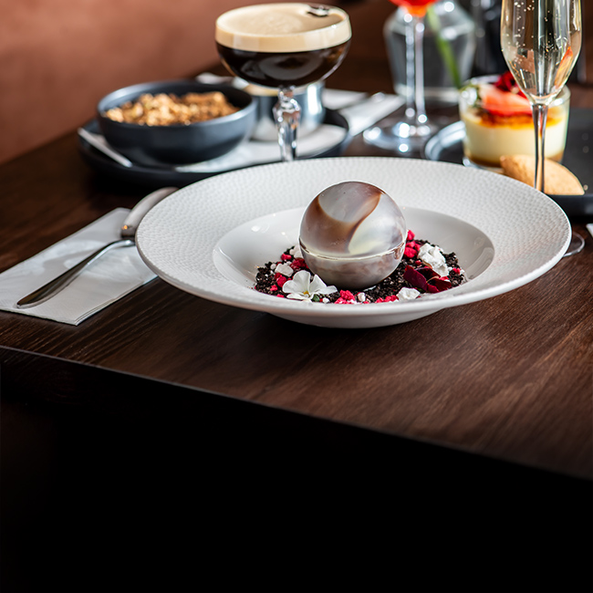 Dessert menu at The Old Bull & Bush
